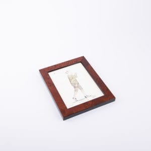 Spicher And Co. Vintage Golfer Wall Art in Green Colour