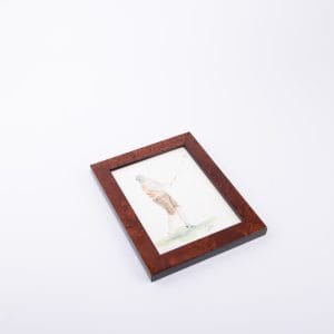 Spicher And Co. Vintage Golfer Wall Art in Wooden Frame