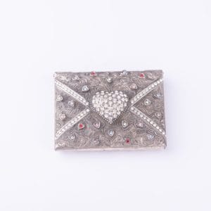 Edgar Berebi. Envelope Shaped Souvenir Box with Swarovski
