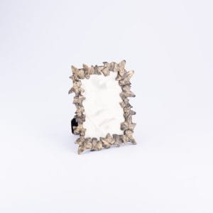Modulus. Picture Frame Designed with Metal Leaves. Medium Size