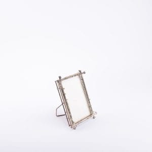Emdé. Silver Stainless Steel Picture Frame. Medium Size