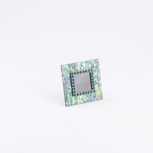 Addison Ross. Picture Frame Studded with Emerald Stones. Small Size