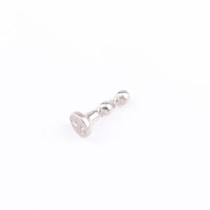 Global Solution. Round Wax Seal in 2 Hearts Design