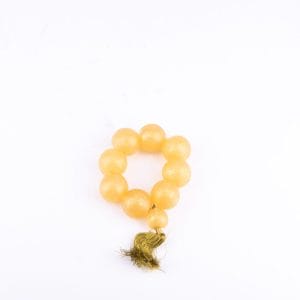 Soap Baubles. Yellow Pearl Soap In A Bracelet Shape. Small Size
