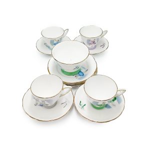 Idée Art Exclusive. Porcelain Tea Set. 13 Pieces