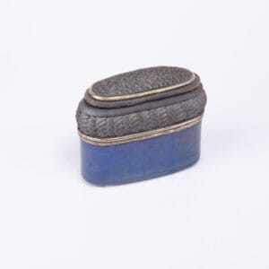 Idée Art Exclusive. Porcelain Box with Roman Design. Small Size