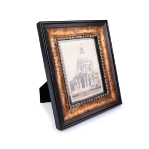 Idée Art Exclusive. Black & Gold Wooden Picture Frame. Large Size
