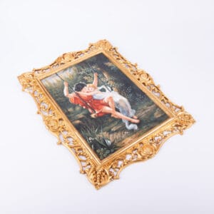 Idée Art Exclusive. Tableau with Man & Woman Illustration. Large Size
