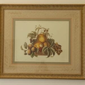Idée Art Exclusive. Tableau with Fruits Illustration. Large Size