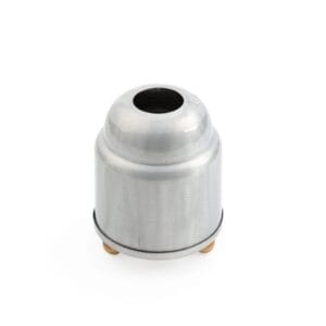 Idée Art Exclusive. Silver Round Shaped Tissue Box. Medium Size
