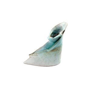 Idée Art Exclusive. Porcelain Sculpture with Shoe Design. Large Size