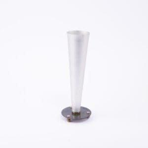 Babette Holland Design. High-end Metal Trumpet Vase. Small Size