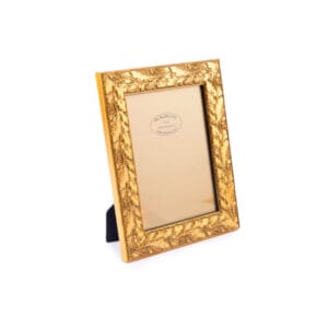 The Bucklers Fifth Avenue. Gold Picture Frame with Leaf Design. Medium Size