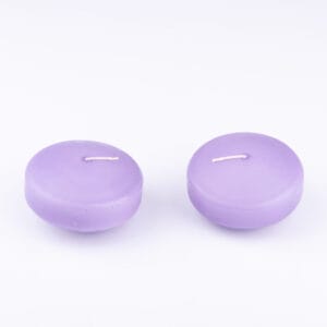 Illume. Set of 2 Purple Scented Candles. Small Size