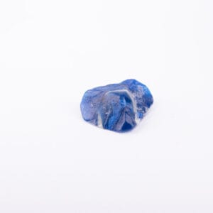 T.S Pink. Blue Opal Stone Shaped Soaprock. Small Size