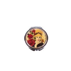 Natasha Farina Paris. Pill Case Showcasing A Lady Drawing