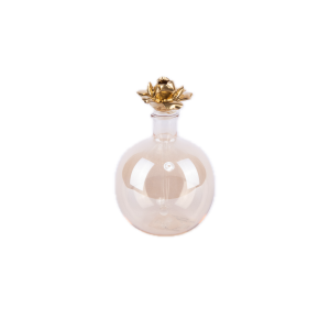 زجاجة عطر مصنوعة من الزجاج باللون الذهبي من فيلاري. سعة ٣٠٠ مل