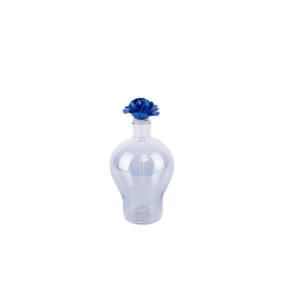 Villari. Blue Glass Perfume Bottle. 350 ML