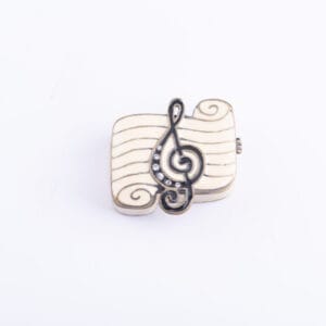 Welforth. Metal Musical Note Box