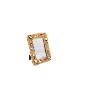 Ferrare With Company. Picture Frame Designed with Gold Studded Chain. Small Size