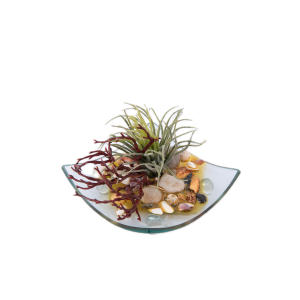Immortalis Botanicals. Glass Botanical Figurine. Small Size