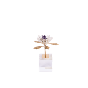Abhika. Bloom Floral Quartz Figurine