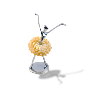 Brazilian Home Collection. Seashell Ballerina Figurine. Small Size