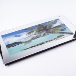 Idée Art Exclusive. Tropical Beach Illuminated Tableau. Large size