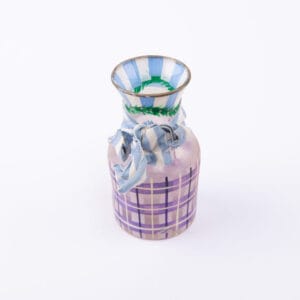 Idée Art Exclusive. Purple Glass Vase. Small Size
